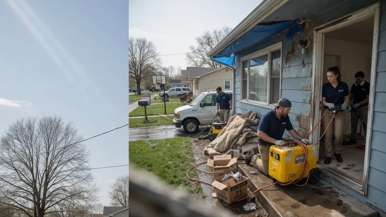 Basement Flood Cleanup in Eielson Afb, AK near me